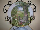 1 of 12 Collectors plates  all seasons