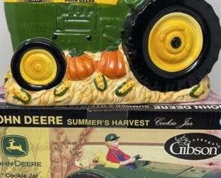 John Deer Summers Harvest Cookie Jar Gibson
