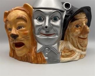The Wizard of Oz Trio Cookie Jar WB 1997