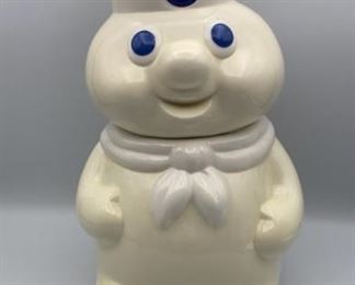 Pillsbury Doughboy Poppin’ Fresh Cookie Jar 1988