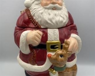 Santa Cookie Jar JC Penney