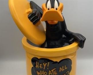 Looney Tunes Market Daffy Cookie Jar WB Store