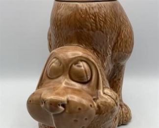 Nelson McCoy Thinking Puppy Dog Cookie Jar