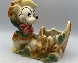 Mickey Mouse Disney Figural Planter Vintage