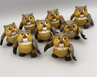 Bambi Owl Disney Lot Kids Meal Toys