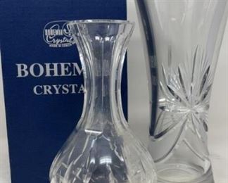 Waterford Crystal Vase Bohemia Crystal, Vases