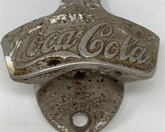 Vintage Coca Cola Starr X Wall Mount Bottle