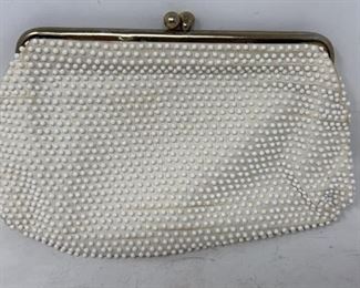 Lumureil Vintage Polka Dot Handbag Clutch Purse