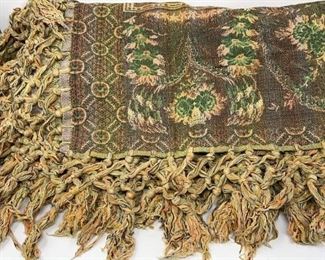 Approx 76x80 Tassel Vintage Bedspread