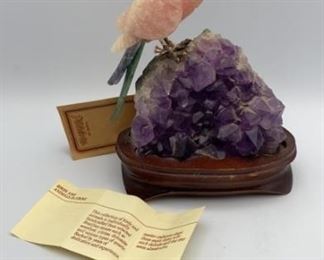 NWT Casas Do Folcore Quartz Parrot on Raw