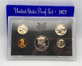 1972 US Mint United States Coin Proof Set