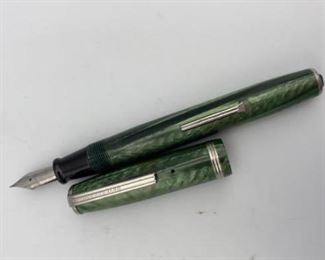 Vintage Esterbrook Green Fountain Pen Dip Less