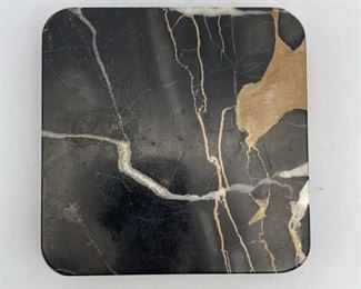 Solid Block of Polished Marble, Vermont, 4”