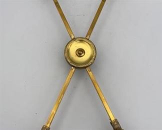 Vintage Adjustable Brass Trivet