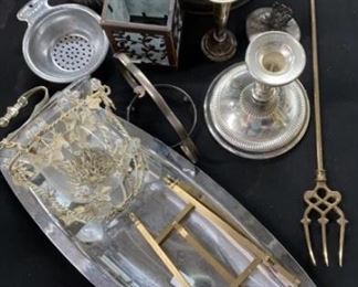 Home Goods Decor Lot Metal, Brass, SP