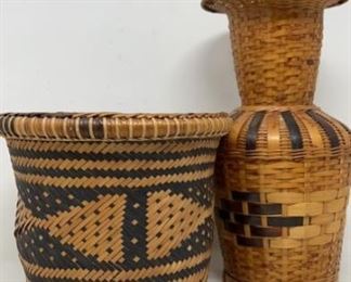 Woven Baskets Basket Vase Planter