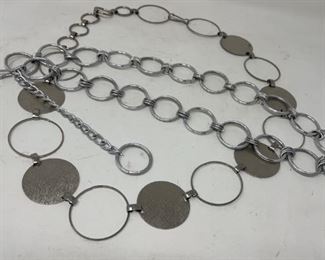 Metallic Coin Belts Disco Belt Metal Belt