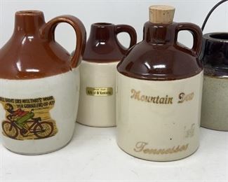 Mountain Dew Jug Moonshine Jugs Crocks Mustard