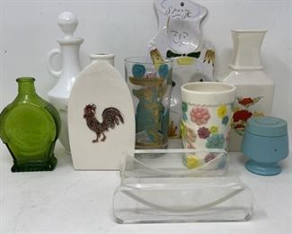 Vintage Kitchen Highball Glass Rooster