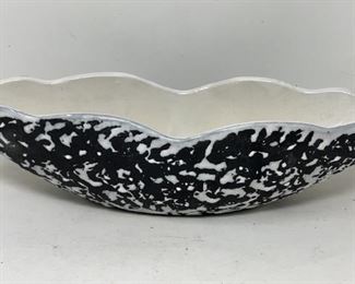 1960s Kenwood Pottery Atomic Glaze Dish