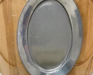 Steak Plates Steer Arabic Engraved Brass Tray