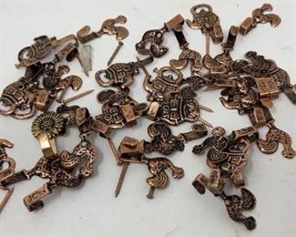 Hooks Copper Finish Rooster Teapot Sunflower