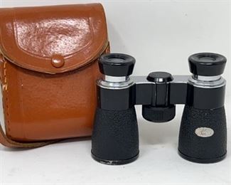 Bache Binoculars 4x30 Coated Binocs Vintage