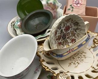 Lot of Vintage Ceramic Porcelain China Dinnerware