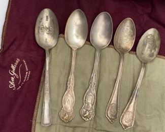 Black History Frederick Douglas Souvenir Spoons