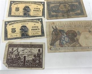 WW2 Era Foreign Africa l’Afrique Occidentale