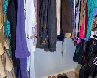 Women's clothing and men's shoes