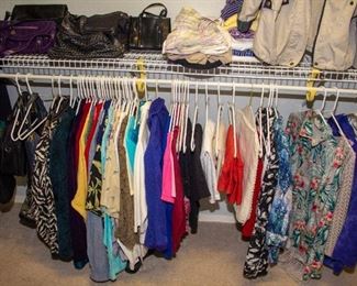 Women's clothing and purses
