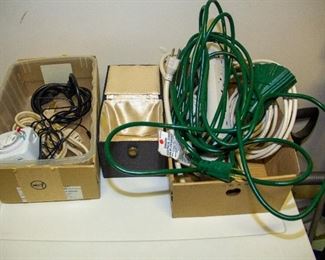 Electrical cords, power strips