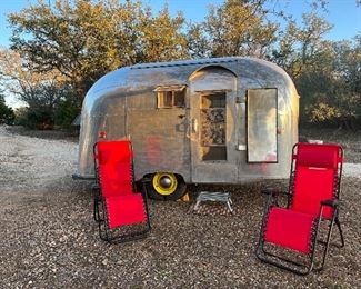 Rare 1960's Airstream Pacer - 16 feet. This is a precursor to the Airstream Bambi and only 90 of this model were made in 1960.