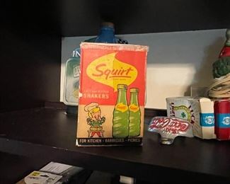 . . . very cool!  Squirt salt and pepper in original box!! -- notice Coke bottle opener