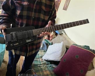 . . . a great headless Steinberger guitar