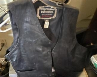 . . . a cool leather vest