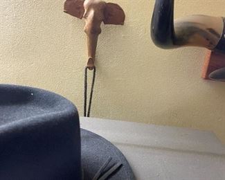 . . . a small carved elephant 