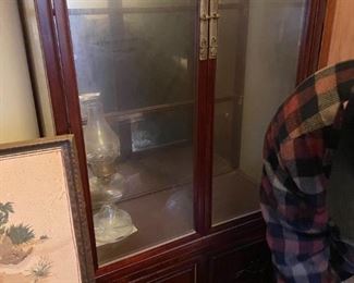 . . . a nice china cabinet