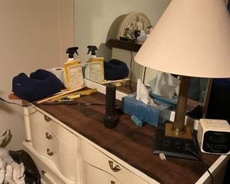 . . . a great mid-century serpentine mirrored dresser