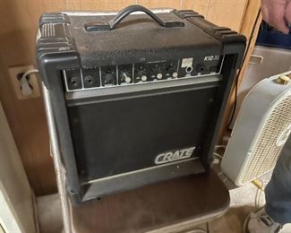 . . . a Crate amp