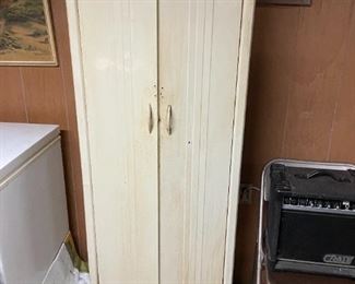 . . . a great vintage metal storage cabinet