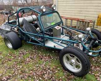 What a find!! 1967 VW done buggy!!