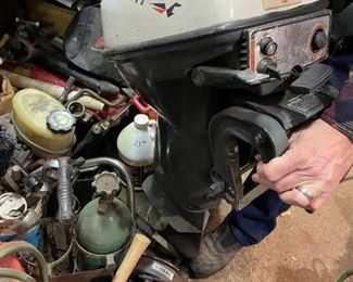 . . . a vintage Johnson motor