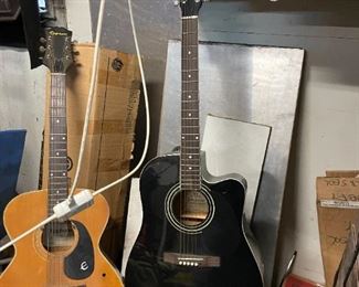 . . . a nice Johnson guitar in black!