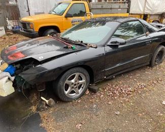 . . .  1995 Pontiac Trans Am in "as found" condition