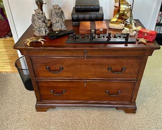 Locking office drawers.