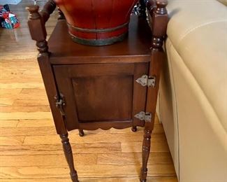 Antique copper lined humidor.