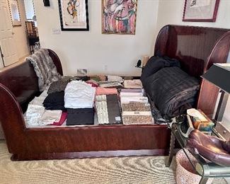 Queen size sheets, many new in package.