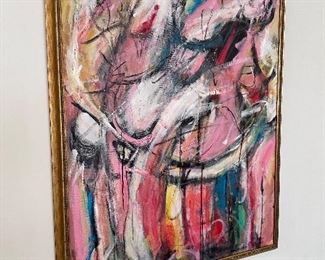 Original framed artwork.